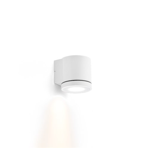 Wever & Ducré+TUBE WALL 1.0 PAR16 max. 5W GU10, IP65, välisvalgusti, matt valge